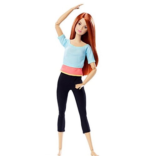史低價！Barbie活動關節芭比娃娃，原價$14.99，現僅售$9.74。粉色款同價！