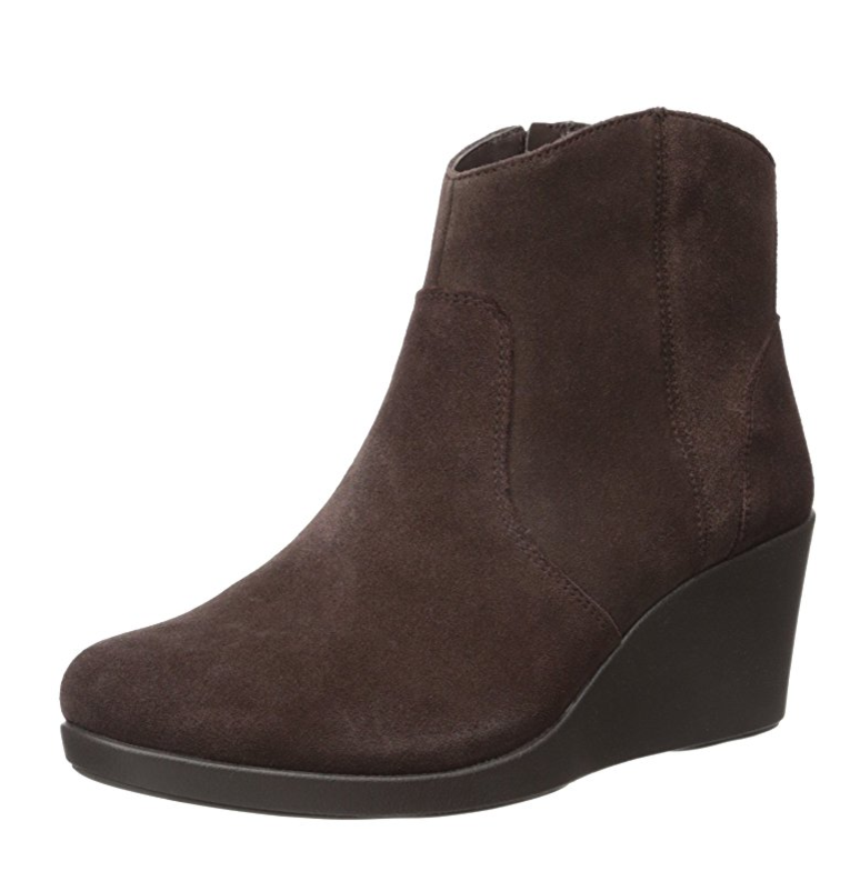 crocs Women's Leigh Suede Wedge Boot only $25.92