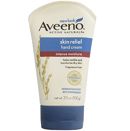 Aveeno Skin Relief Intense Moisture Hand Cream with Soothing Oat and Rich Emollients for Dry Skin, 24 Hour Moisture, Fragrance and Steroid Free, 3.5 oz, only $6.29
