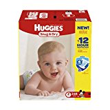 Huggies Snug & Dry Diapers, Size 2, 246 Count (One Month Supply) $27.28