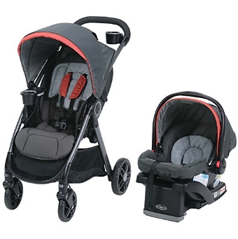 Graco FastAction DLX 婴儿推车＋汽车安全座椅套装$149.88 免运费