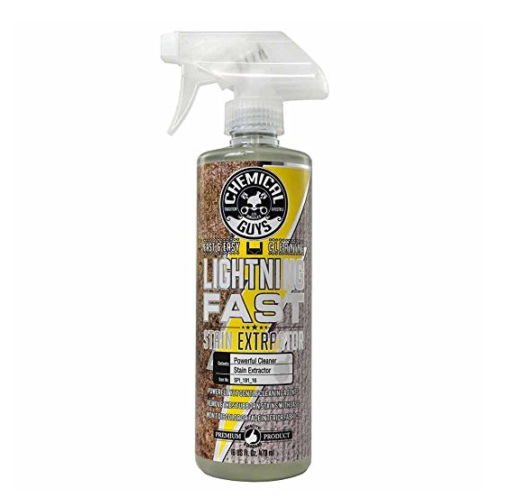 Chemical Guys SPI_191_16 Lightning Fast Carpet and Upholstery Stain Extractor (16 oz) only $7.48
