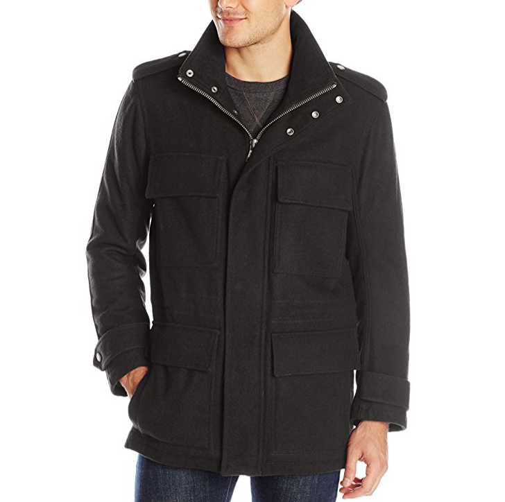Marc New York by Andrew Marc Men's Libert Wool Four-Pocket Coat only $22.09