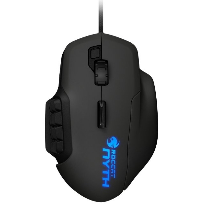 ROCCAT Nyth Optical MMO Gaming Mouse 12000 DPI Adjustable with Extra Programmable Buttons, Side & Thumb Buttons, Numbers on Side & Hotkeys, Silent Click, Ergonomic for Large Hands, Wired USB $99.99