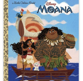 适合2到5岁的宝宝！ Moana（Disney动画电影Moana手绘书), 现仅售$2.10