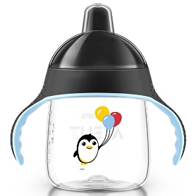 Philips Avent My Penguin Sippy Cup, Black, 9 Ounce, Stage 2 $3.58 FREE Shipping on orders over $35
