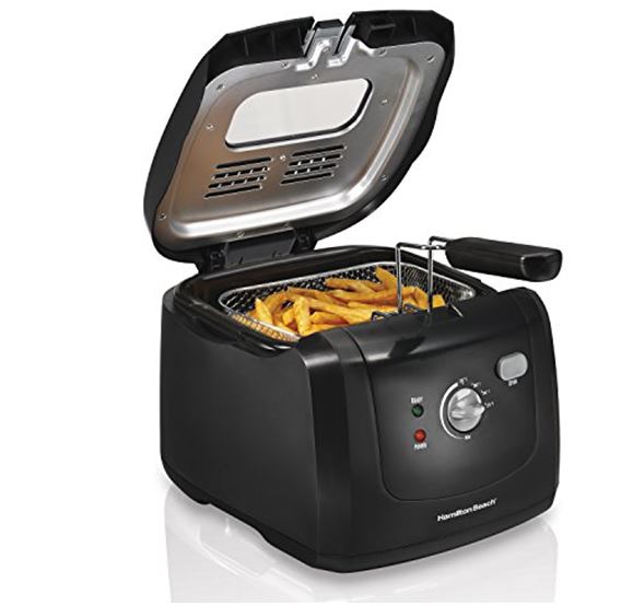 Hamilton Beach Deep Fryer with Cool Touch, 2-Liter Oil Capacity (35021) only$22.94