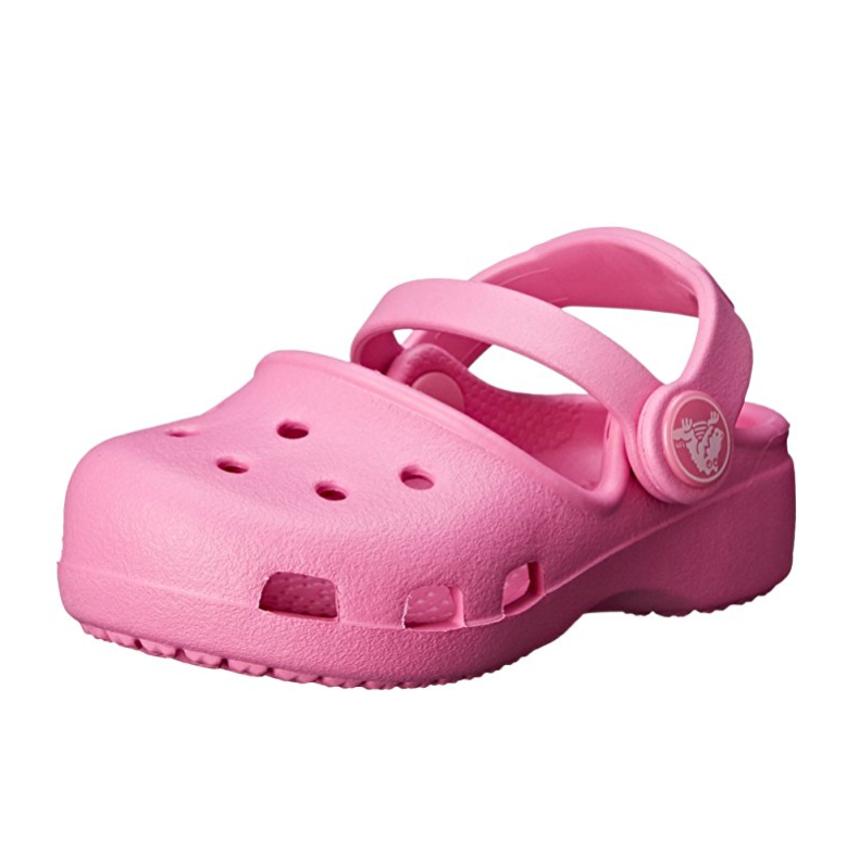 Crocs 卡洛馳Karin Clog K兒童時尚洞洞鞋, 現僅售$12.99