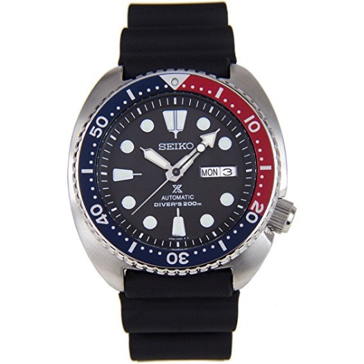 Seiko SRP779 Prospex X Automatic Rubber Strap Pepsi 200M Diver's Men's Watch $285.00 FREE Shipping