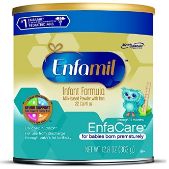 Enfamil美贊臣EnfaCare鐵強化嬰兒配方奶粉6罐裝 點coupon后$76.81 免運費