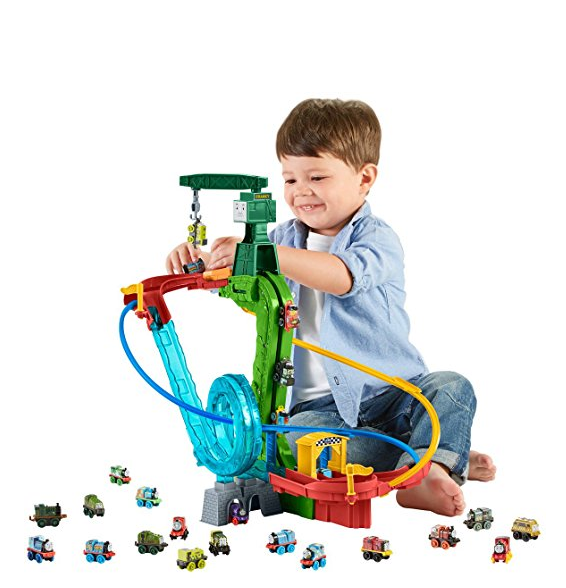 Fisher-Price Thomas & Friends MINIS Motorized Raceway only $16.61