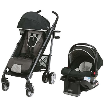 Graco Breaze可折叠超轻婴儿推车 + 婴儿汽车提篮旅行套装 $139.88 免运费