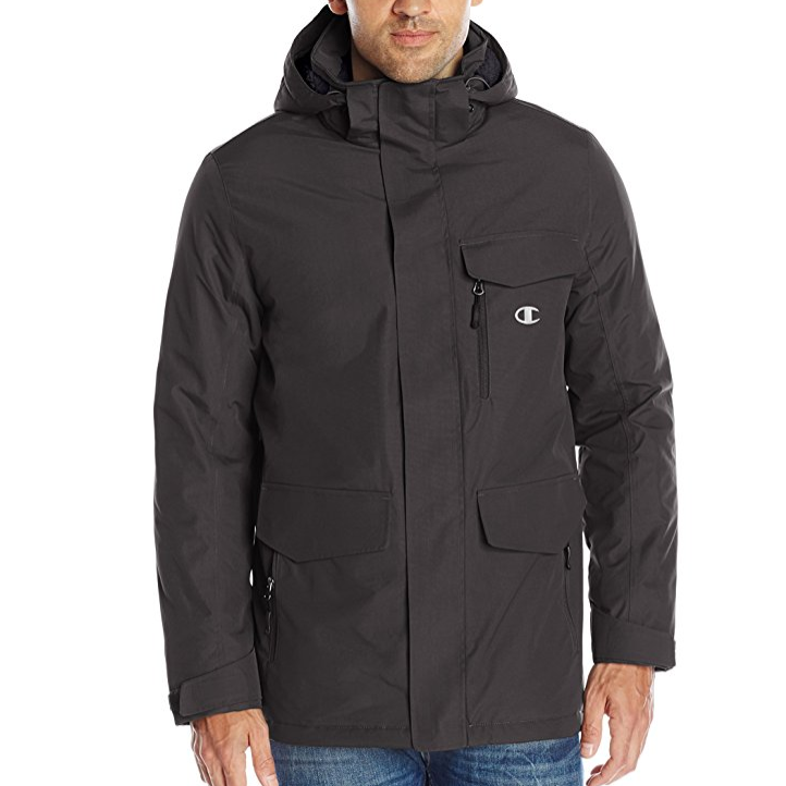 Champion Men's High Performance Jacket with Sherpa Lining only $16.73
