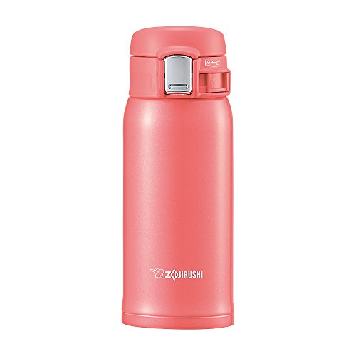 Zojirushi SM-SC36PV Stainless Mug, 12-Ounce, Coral Pink, Only 19.99