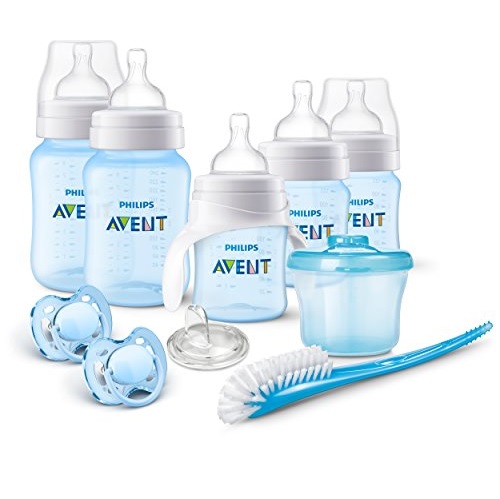 Philips AVENT Anti-Colic Bottle Newborn Starter Set, Blue, Only $24.49
