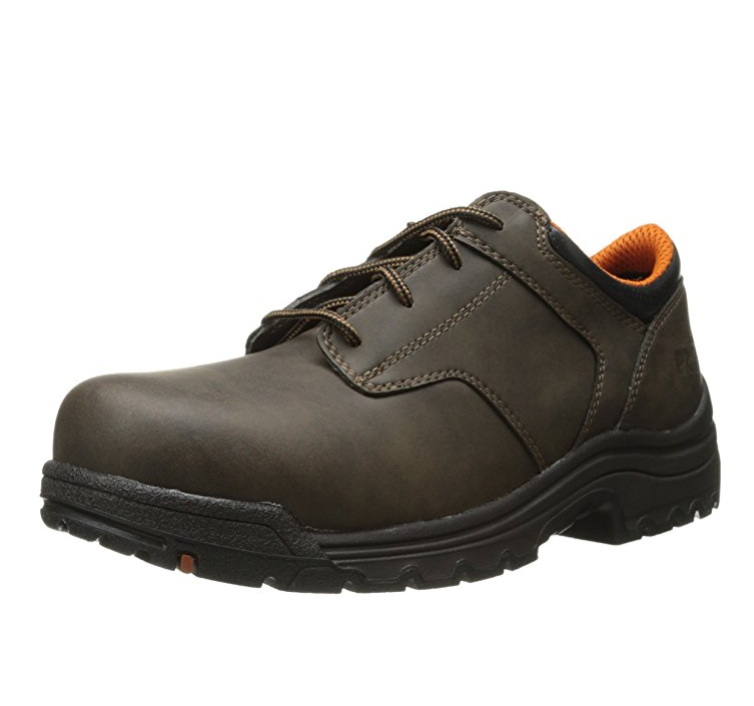 Timberland PRO Men's Titan Comp-Toe Brown Oxford Work Shoe only $44.99