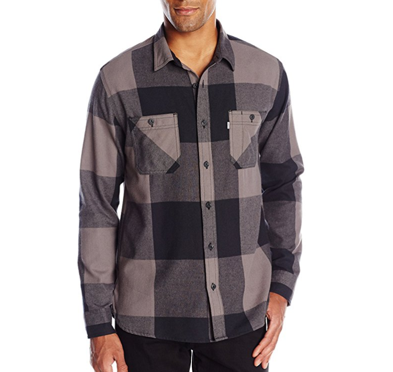 Levi's Men's Rika Flannel Long Sleeve Woven Shirt only $12.02