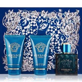 Versace EROS Gift Set for Men 1.7 oz EDT + 1.7 oz Shower Gel + 1.7 oz Aftershave Balm $23.97 FREE Shipping on orders over $35