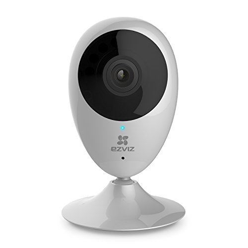 EZVIZ Mini O 720p Wi-Fi 全天候監控攝像頭，支持Alexa ，原價$59.99，現僅售$39.99，免運費