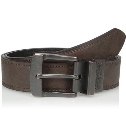 Levi's Men's 1 1/2-Inch Bridle Reversible Belt with Stitched Edging and Logo Buckle $13.82 FREE Shipping on orders over $35