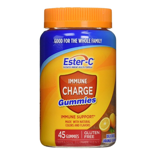 Ester-C Vitamin C, Immune Charge Gummies, 45 Count only $1.38