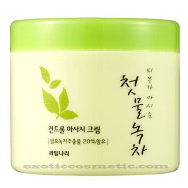 The First Green Tea Natural Facial Massage Cream (Fermented Green Tea)     $11.60