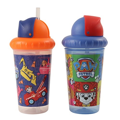 Nickelodeon PAW Patrol Boys 2 Piece Pop Up Straw Infants Sippy Cup, Only $5.49