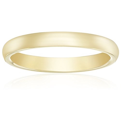 Classic Fit 10K Plain Wedding Band, 2mm,  Only $36.99, free shipping