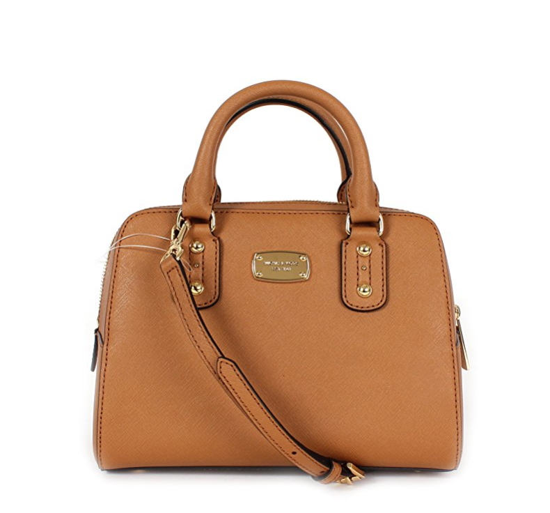 Michael Kors Saffiano Leather Small Satchel Crossbody Bag only $108.98, Free Shipping
