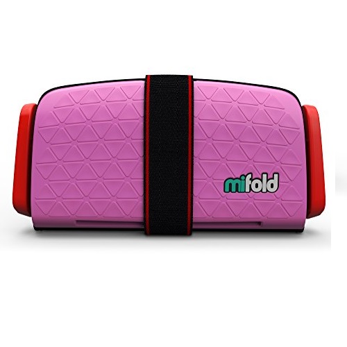 mifold Grab-and-Go Car Booster Seat, Perfect Pink, Only $26.99