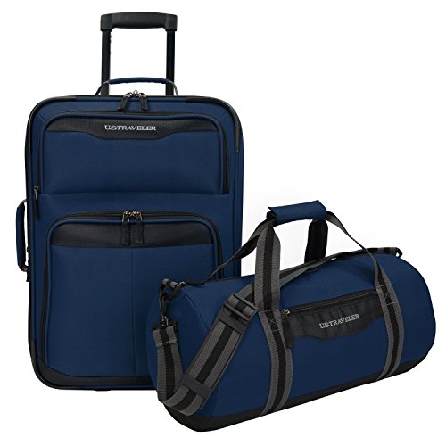 Travelers Choice U.S. Traveler Hillstar 2-Piece Casual Luggage Set $28.95
