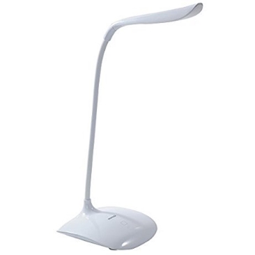 FEIFEIER Portable Touch Control LED Desk Lamp Eye Care Rechargeable Dimmable Reading Light with Gooseneck and USB Charging Port 3 Levels of Adjustable Brightness $11.19