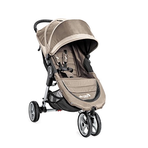 Baby Jogger 2016 City Mini 3W Single Stroller - Sand/Stone, Only $155.99, free shipping