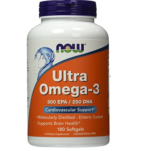 Now Foods Ultra Omega 3, Fish Oil Soft-gels, 180-Count, Only $17.77 , free shipping