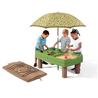 Step2 Naturally Playful兒童沙桌水桌二合一套裝，原價$99.99 ，現僅售$59.99，免運費