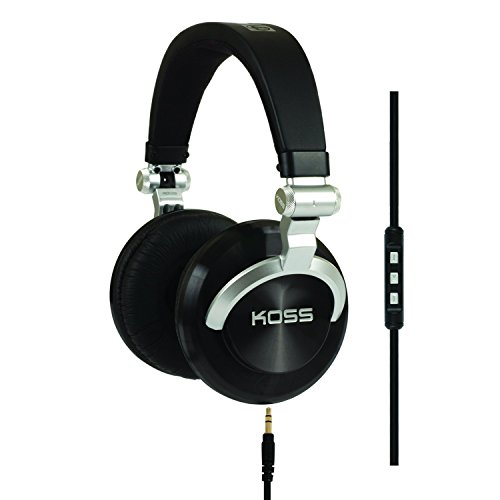史低價！ Koss 高斯 ProDj200 頭戴式摺疊耳機，帶線控、麥克，現僅售$49.70，免運費
