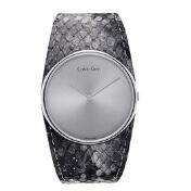 CALVIN KLEIN 女士蛇紋真皮時裝腕錶  特價僅售$65