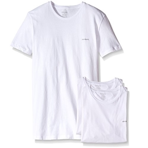 Diesel Men's Jake 3-Pack Essentials Crew Neck T-Shirt, White, Small, Only$22.98