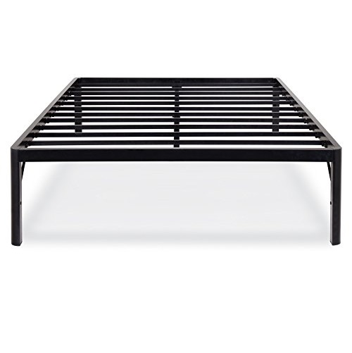 Olee Sleep 18inch Tall Round Edge Steel Slat Bed Frame S-3500 High Profile Platform Bed Frame, King, Only $111.56, You Save $27.44(20%)