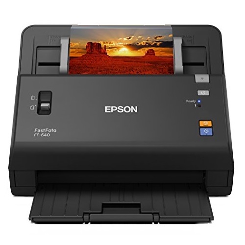 Epson FastFoto FF-640 High-Speed Photo Scanning System with Auto Photo Feeder, Only $549.99, You Save $100.00(15%)