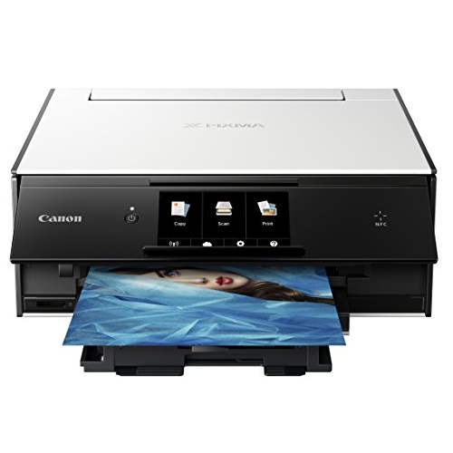 Canon TS9020 Wireless All-In-One Printer with Scanner and Copier: Mobile and Tablet Printing, with AirPrint and Google Cloud Print Compatible, White, Only $49.99, free shipping