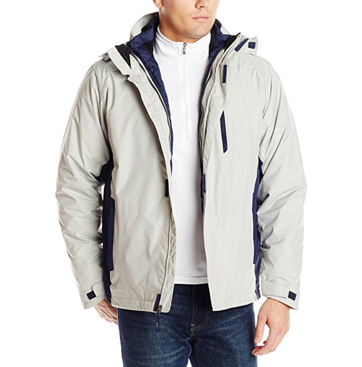 IZOD Men's Hooded Systems 3-In-1 Jacket only $27.51