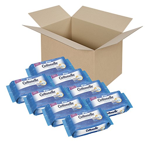 Cottonelle FreshCare Flushable Wipes, 42 Count (Pack of 8), Only $8.09, free shipping after using SS