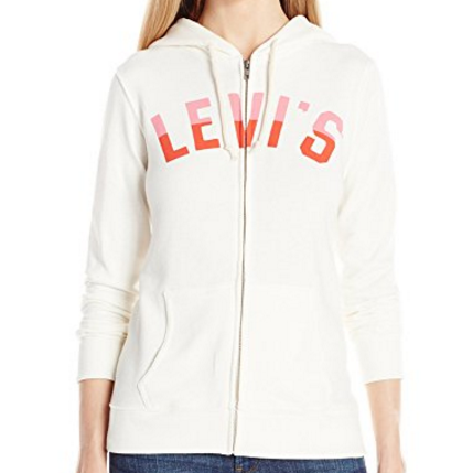 Levi's Women's Classic Zip Hoodie Sweater $19.99 FREE Shipping on orders over $35