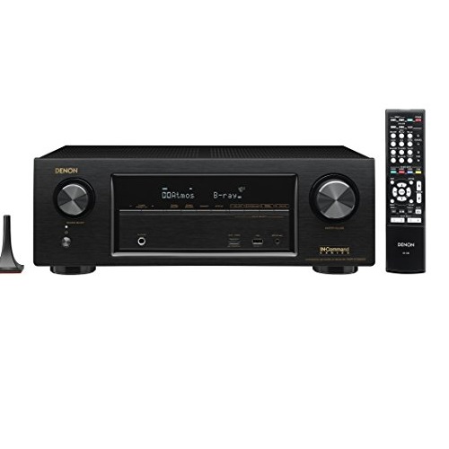 Denon AVR-X1300W 7.2 Channel Full 4K Ultra HD AV Receiver with Bluetooth, Only $399.00, You Save $200.00(33%)