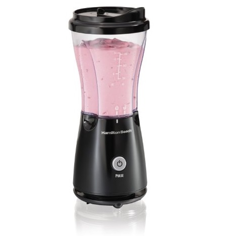 Hamilton Beach (51103) Personal Blender with Travel Lid, Single Serve, For Shakes & Smoothies, Black, Only $14.64 after clipping coupon
