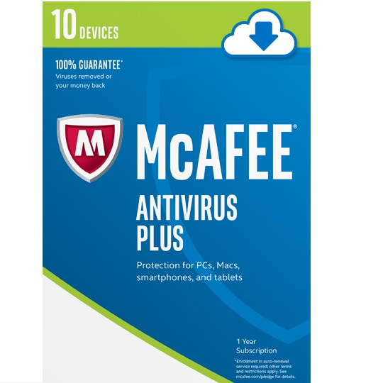 McAfee 2017 AntiVirus Plus-10 Devices [Online Code], Only $9.99, You Save $50.00(83%)