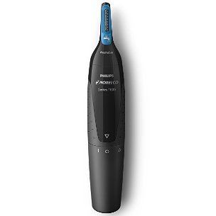 Philips Norelco Nose trimmer 1500, NT1500/49, with 3 pieces for nose, ears and eyebrows $9.99