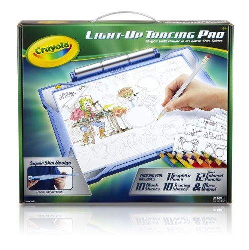 Crayola Light Up Tracing Pad Blue, Toys, Gift for Boys & Girls, Ages 6+, Only $19.59