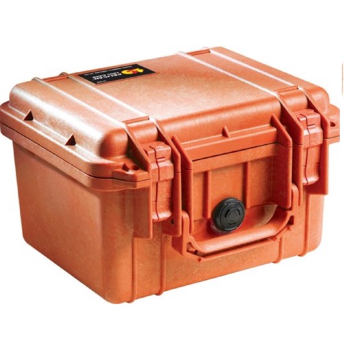 Pelican 1300 Case with Foam for Camera - Orange, Only $46.88, free shipping
